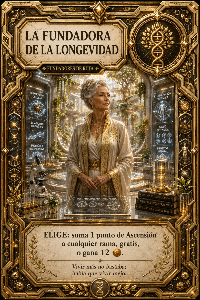 La Fundadora de la Longevidad