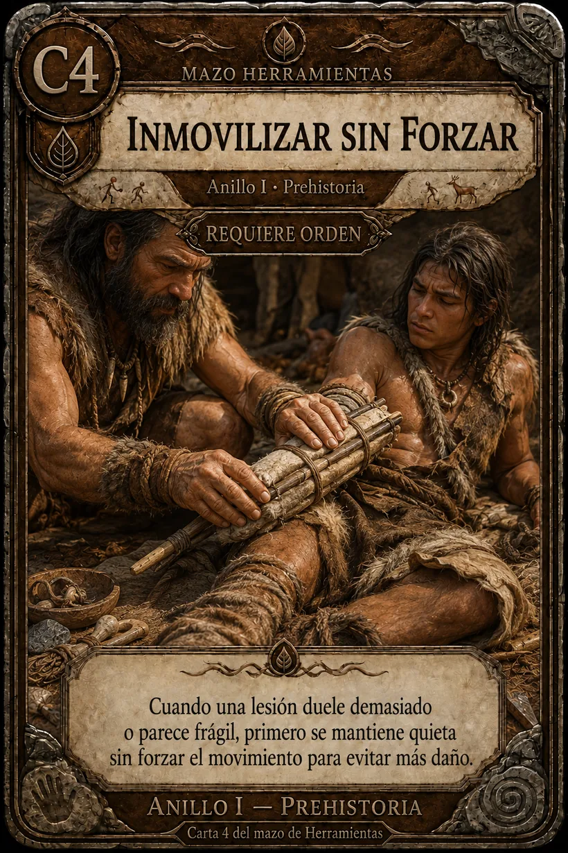 Inmovilizar sin Forzar