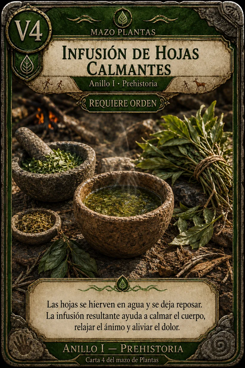 Infusión de Hojas Calmantes